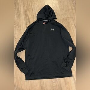 Under Armour Black Hooded Long Sleeve Pullover